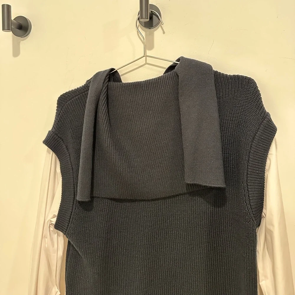 Jonathan Simkhai Standard Mini Skirt & Shirt Set - Picture 7 of 9